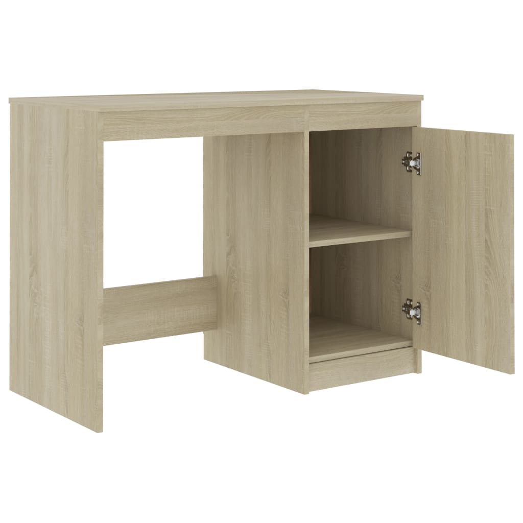 Bureau 140x50x76 cm bewerkt hout