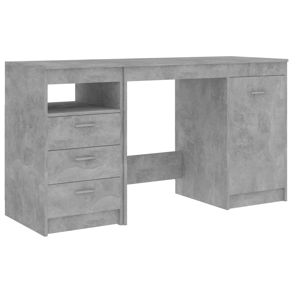 Bureau 140x50x76 cm bewerkt hout