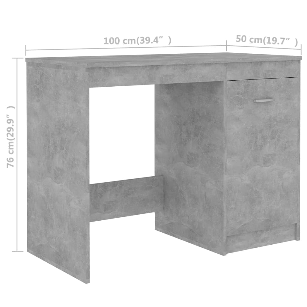 Bureau 140x50x76 cm bois fini