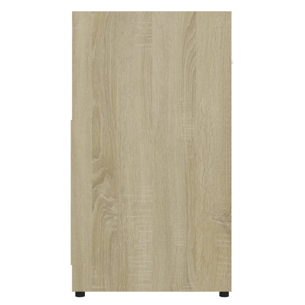 Badkamerkast 60x33x61 cm bewerkt hout