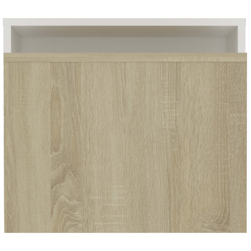 Salontafelset 100x48x40 cm bewerkt hout