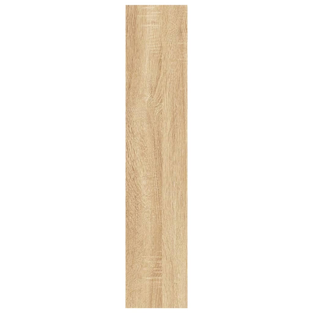 Wandschap 90x16x78 cm bewerkt hout