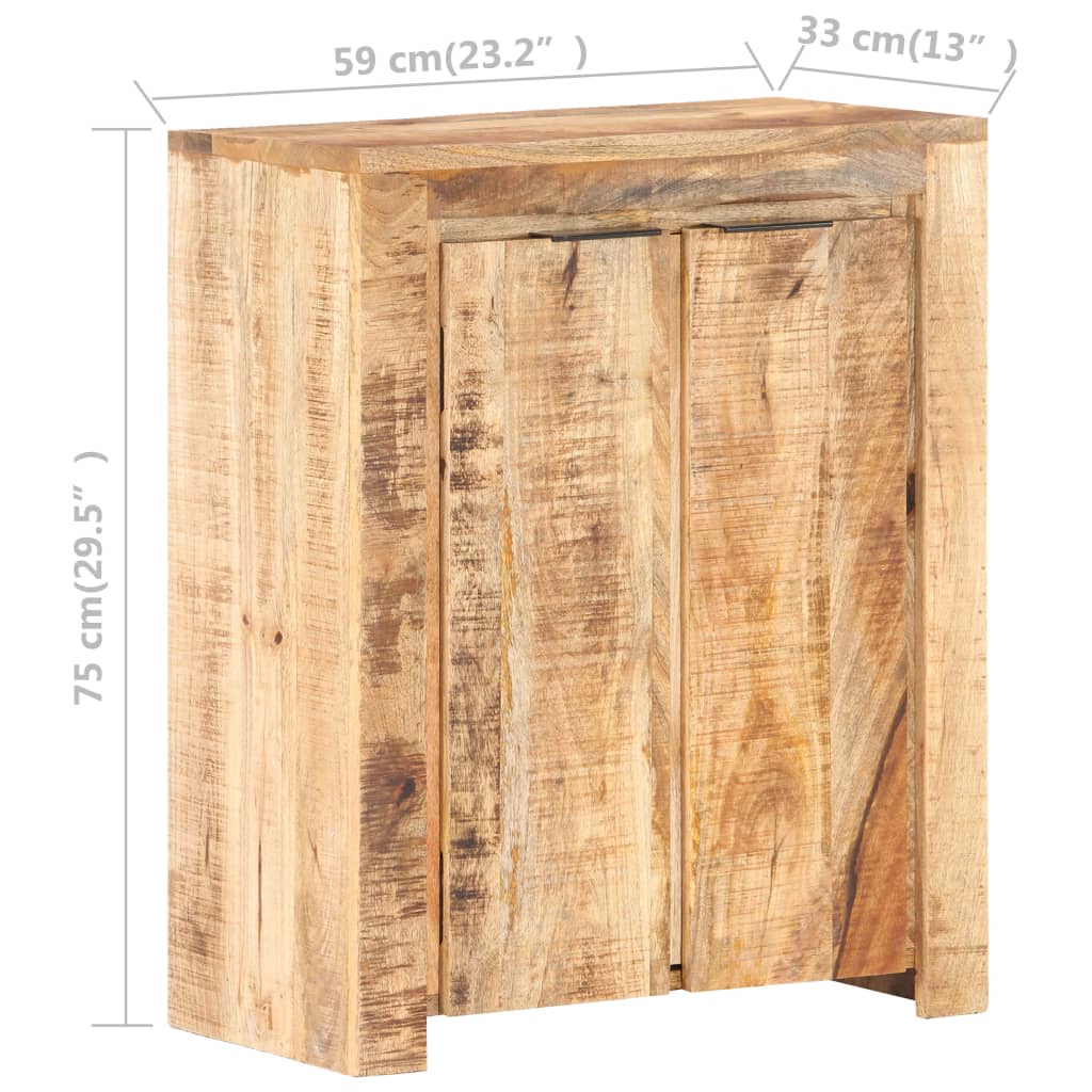 Dressoir 59x33x75 cm massief gerecycled hout