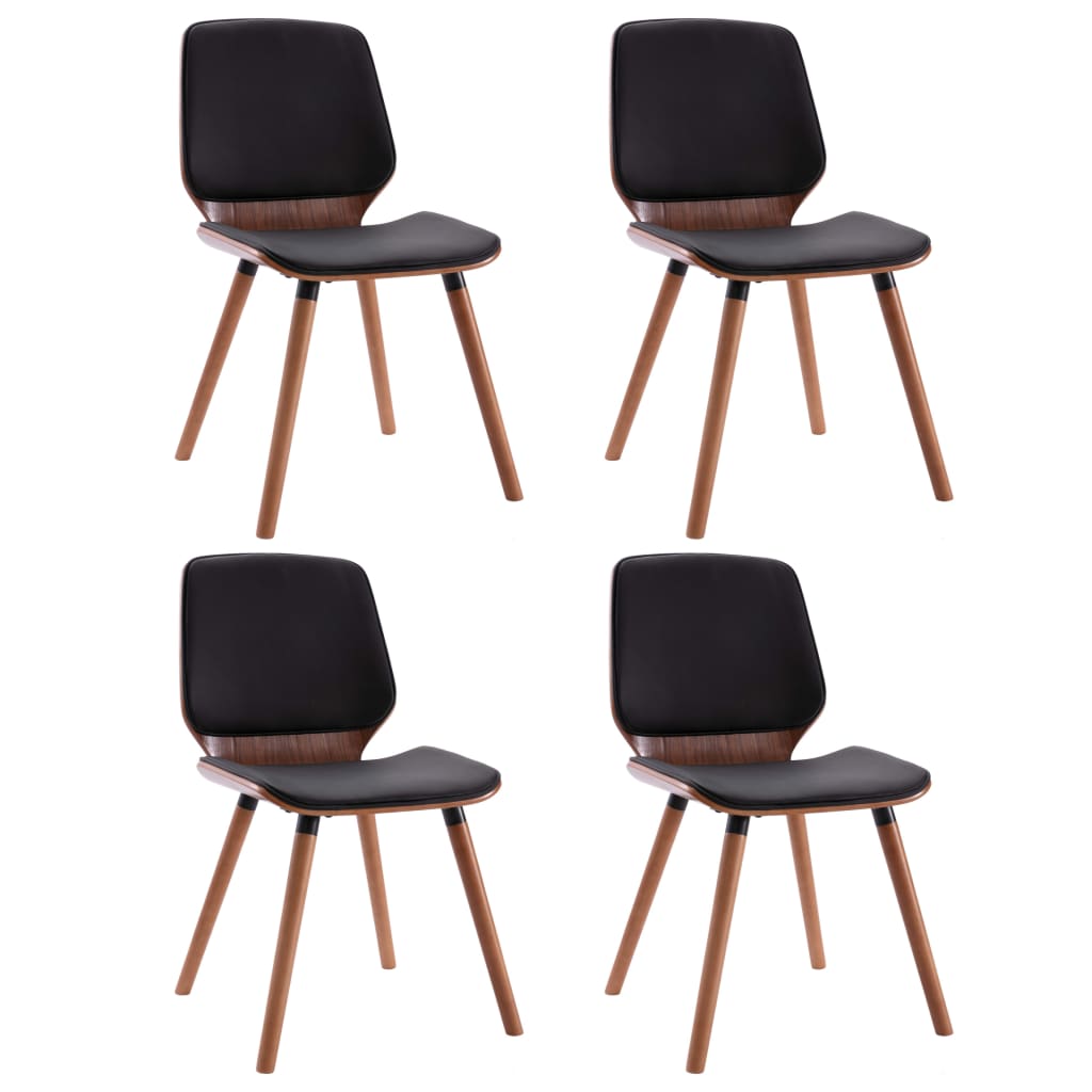 Eetkamerstoelen 4 st stof