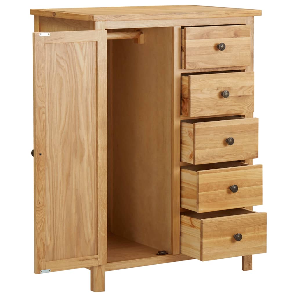 Armoire 76x52x105 cm chêne massif