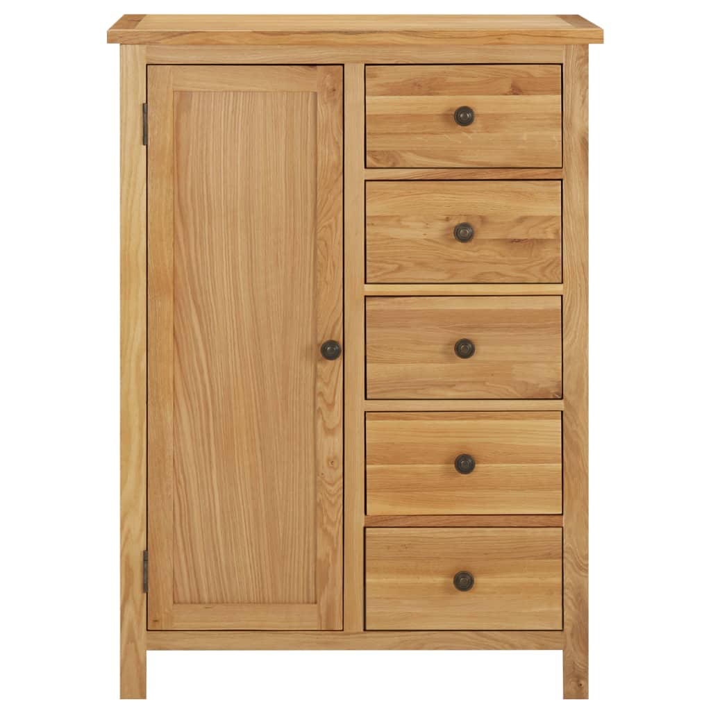 Armoire 76x52x105 cm chêne massif