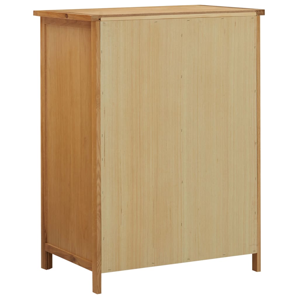 Armoire 76x52x105 cm chêne massif