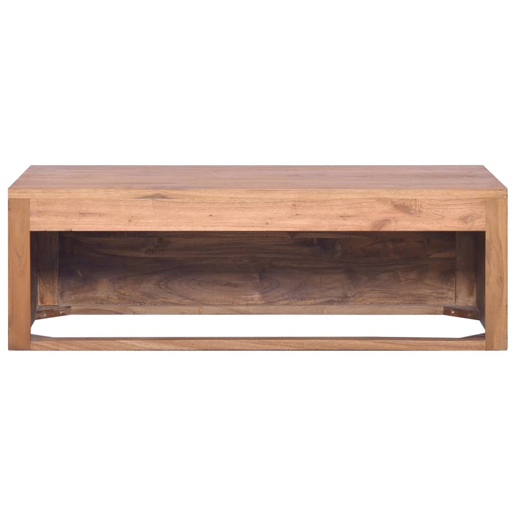 Badkamerwandkast 110x45x30 cm massief teakhout