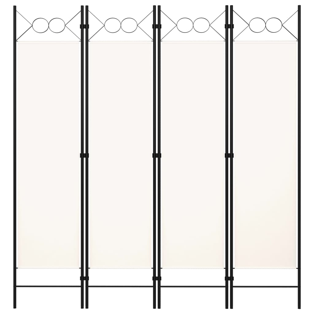 Kamerscherm met 4 panelen 160x180 cm