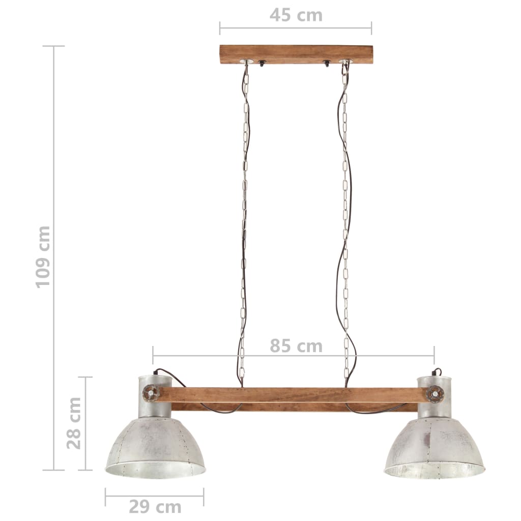 Hanglamp industrieel 25 W E27 109 cm