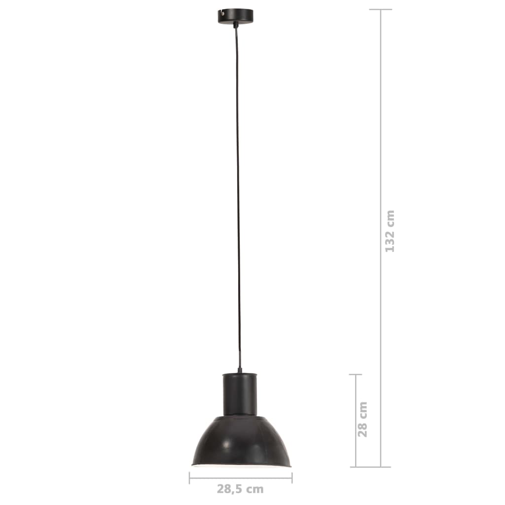 Hanglamp rond 25 W E27 28,5 cm wit