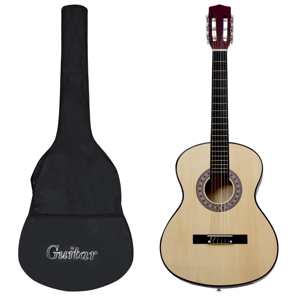 Gitaar klassiek beginner kinderen met tas 1/2 34"