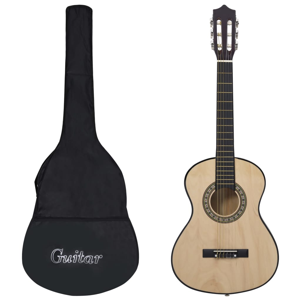 Gitaar klassiek beginner kinderen met tas 1/2 34"