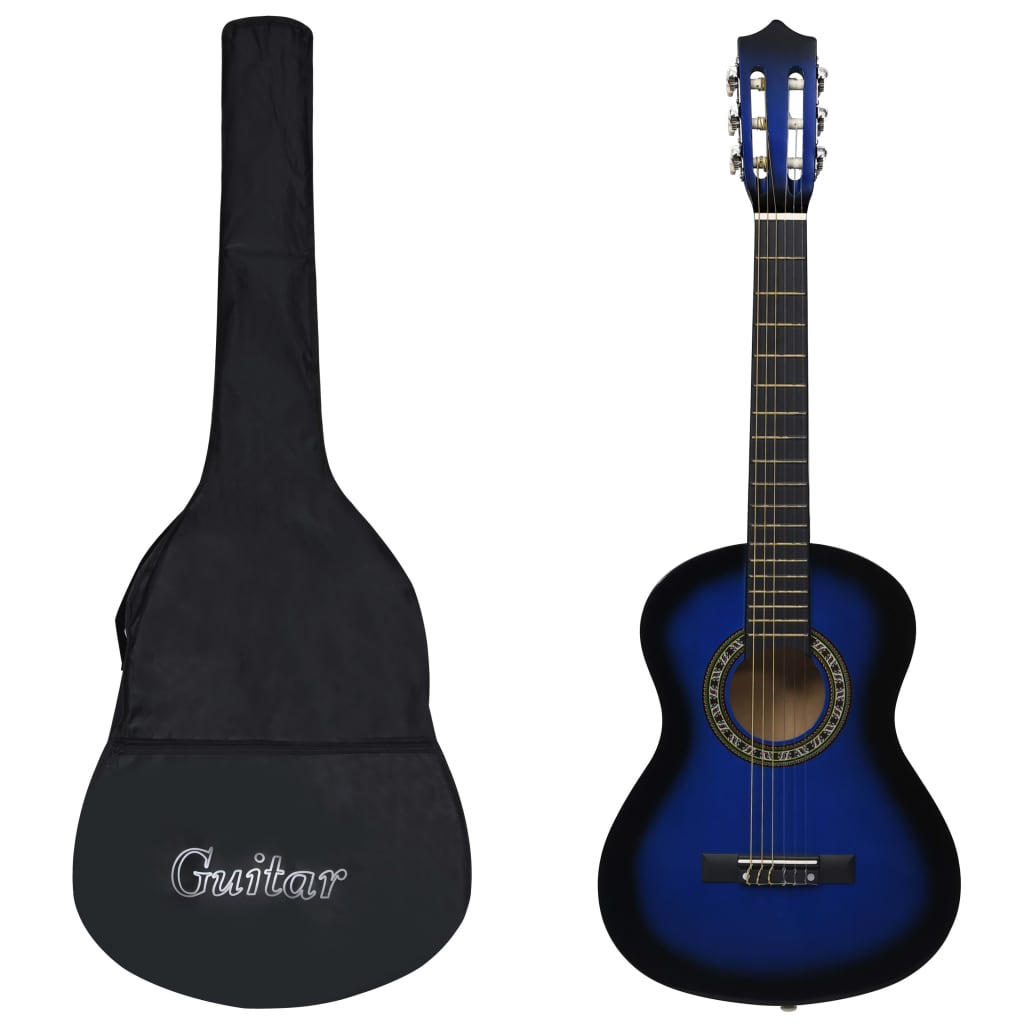 Gitaar klassiek beginner kinderen met tas 1/2 34"