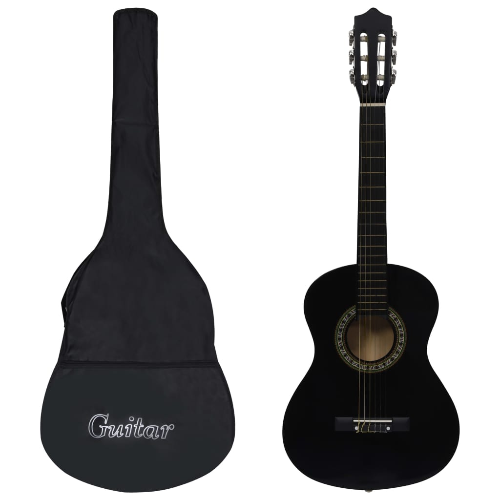 Gitaar klassiek beginner kinderen met tas 1/2 34"