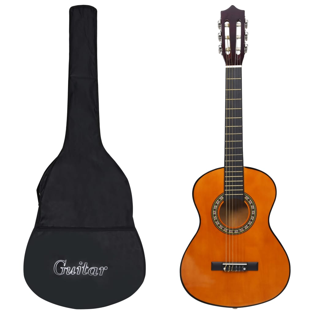 Gitaar klassiek beginner kinderen met tas 1/2 34"