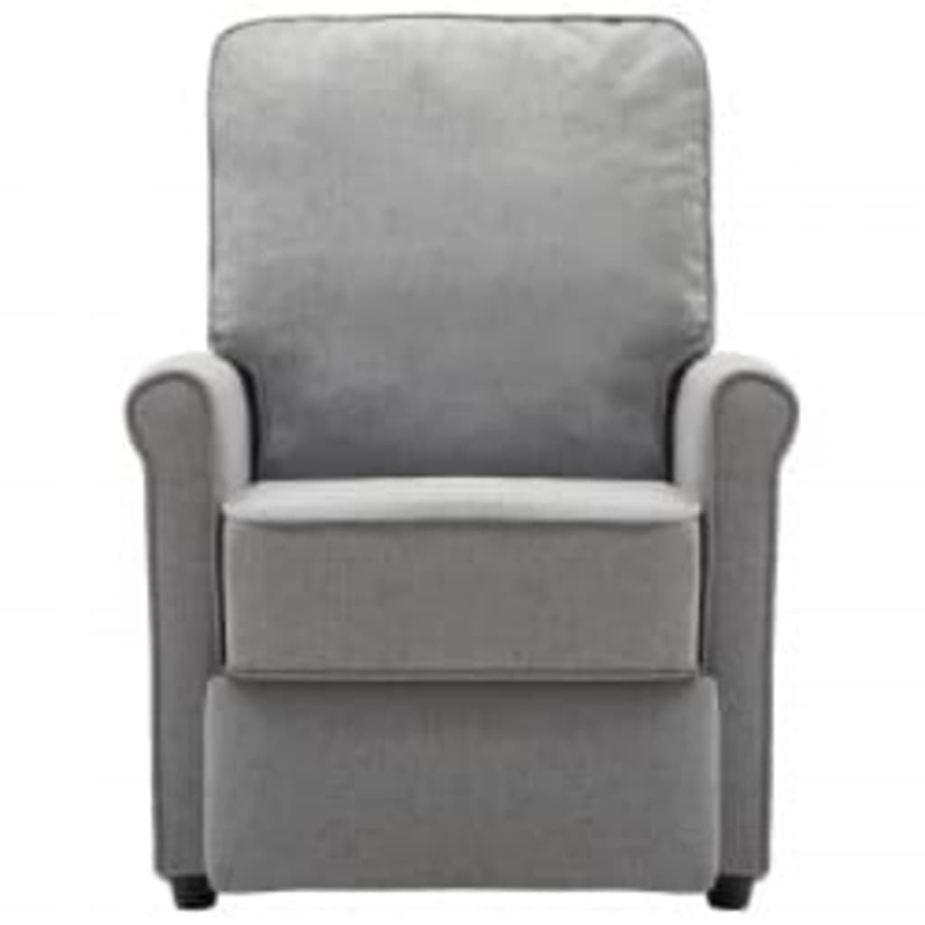 Fauteuil de massage tissu gris clair