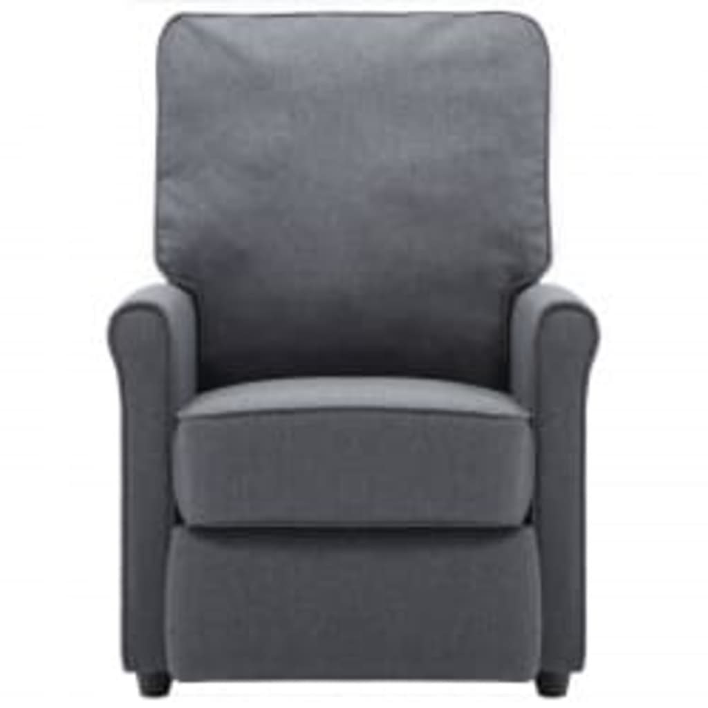 Fauteuil de massage tissu gris clair