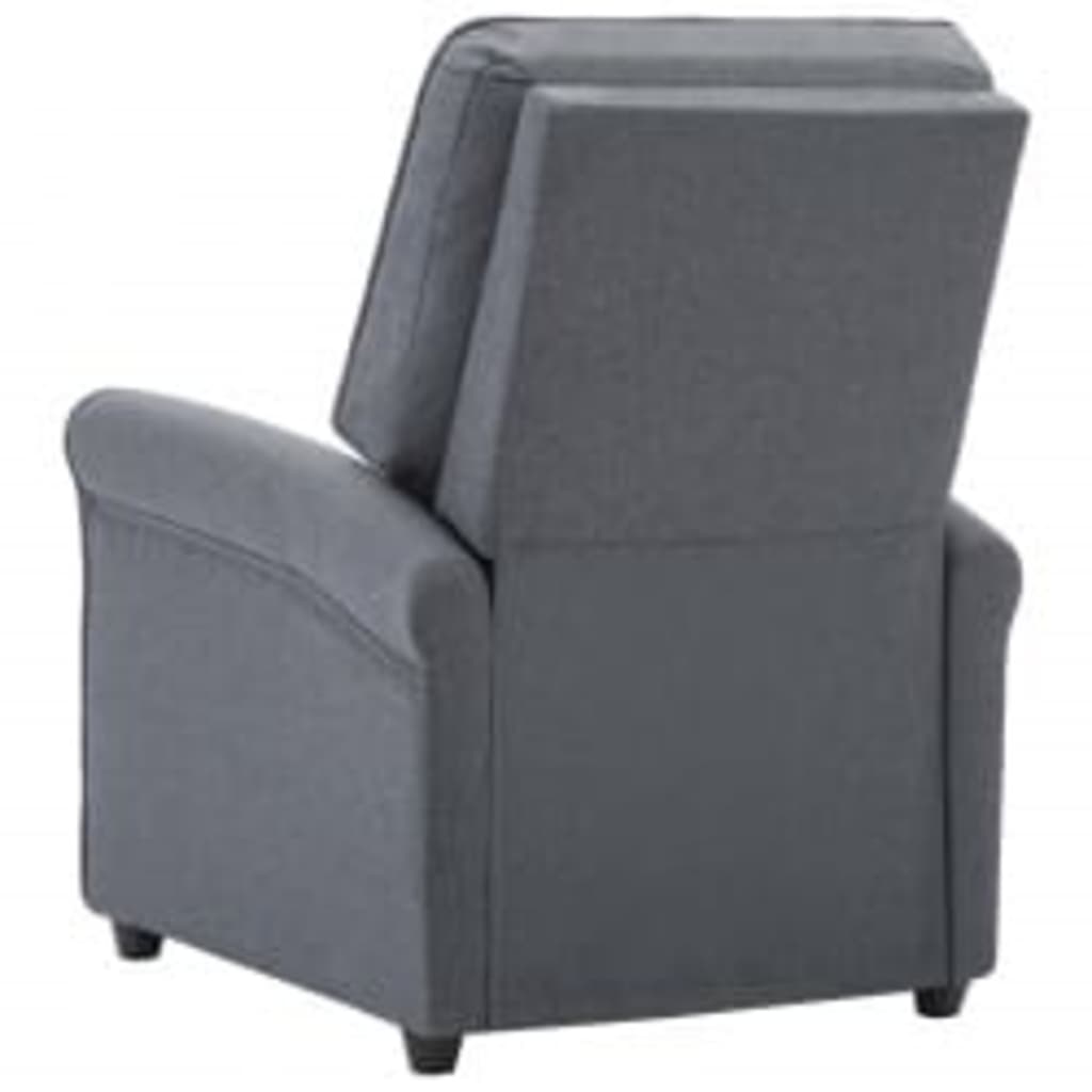 Fauteuil de massage tissu gris clair