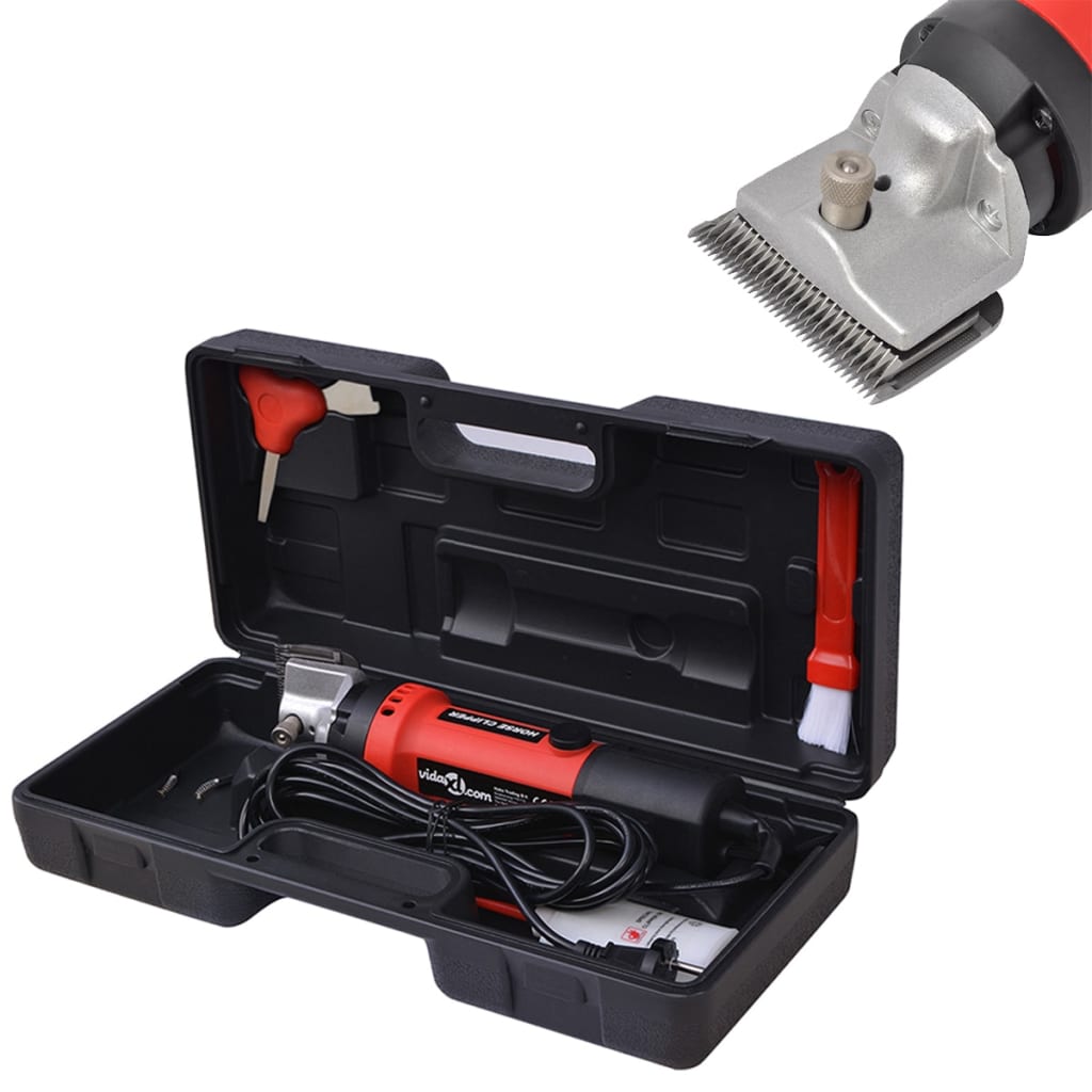 Kit tondeuse pour chevaux 6 pièces 550 W