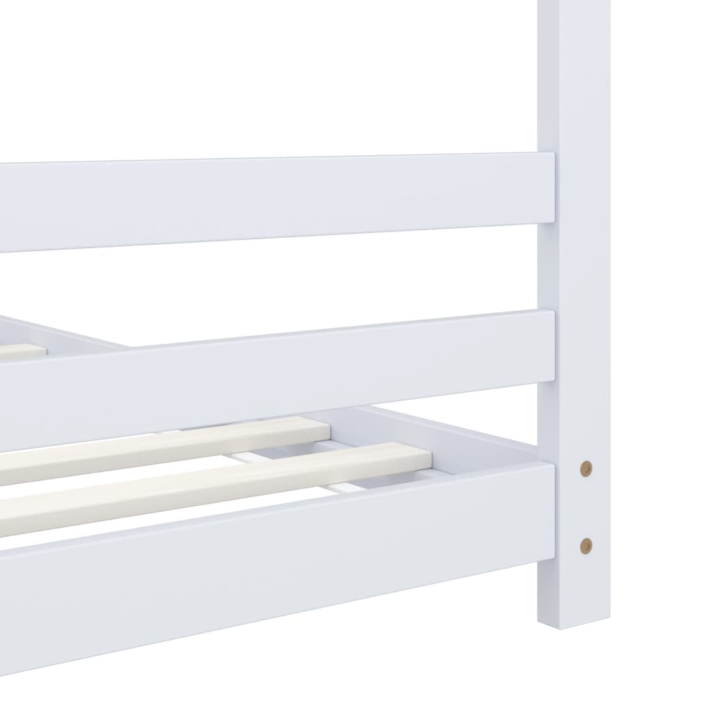 Kinderbedframe massief grenenhout 90x200 cm