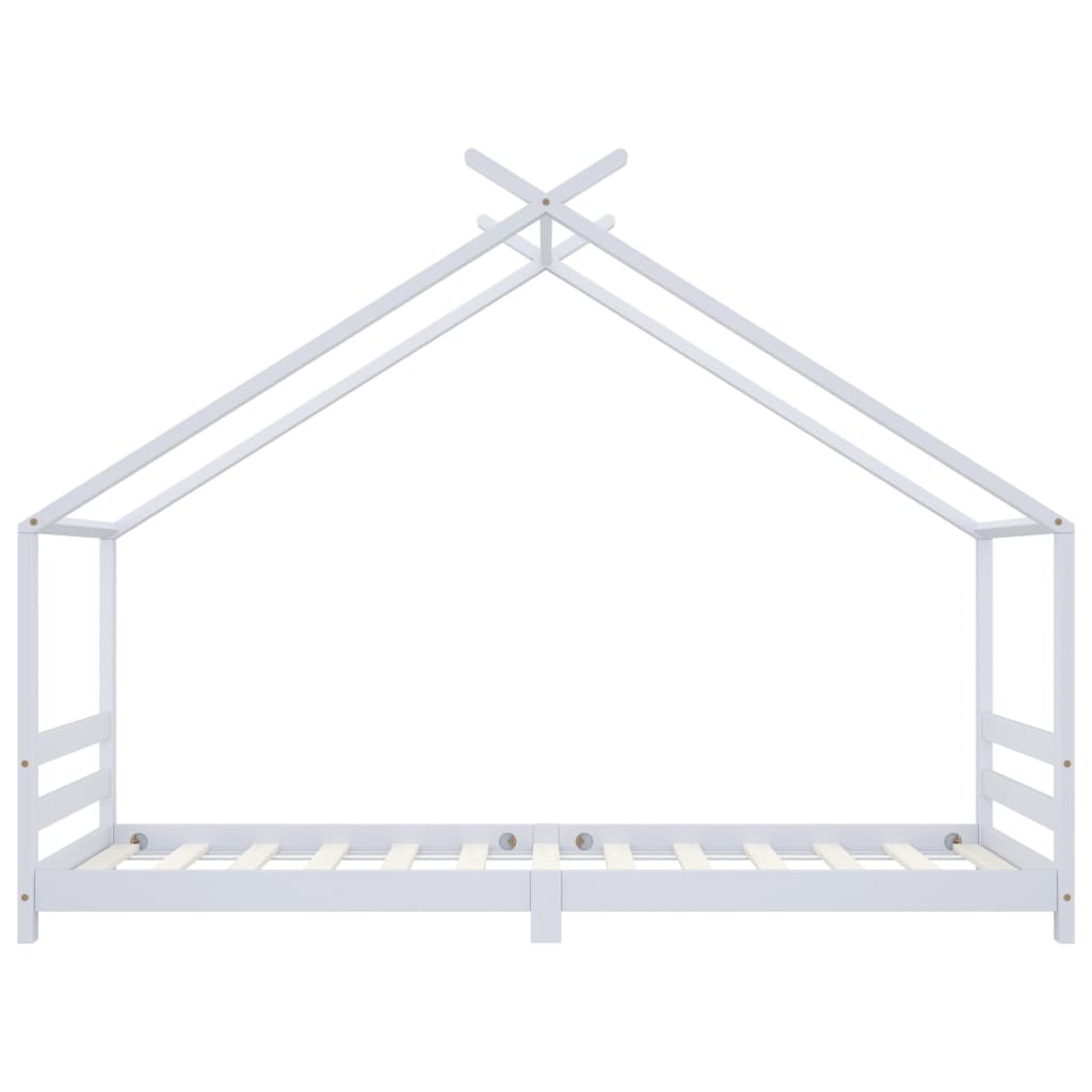 Kinderbedframe massief grenenhout 90x200 cm