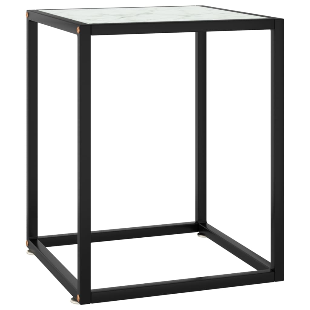 Salontafel met gehard glas 120x50x35 cm