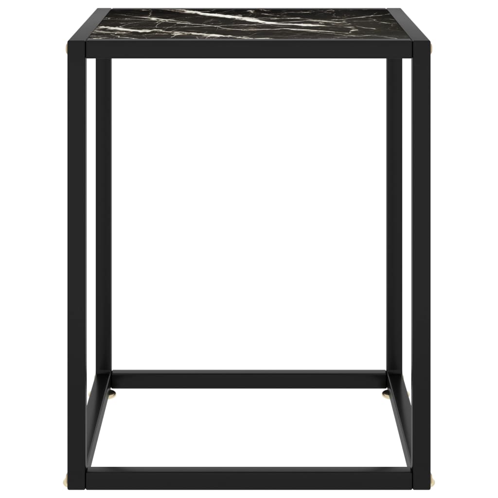 Salontafel met gehard glas 120x50x35 cm