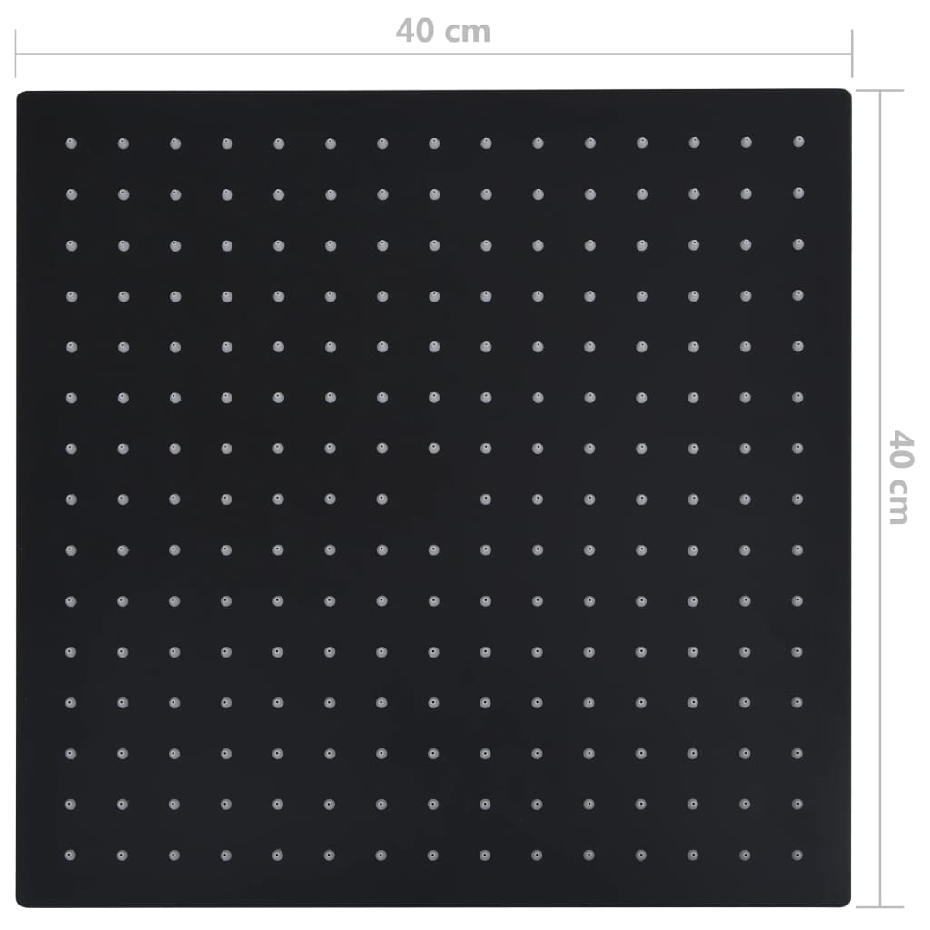 Regendouchekop roestvrij staal 50cm rond