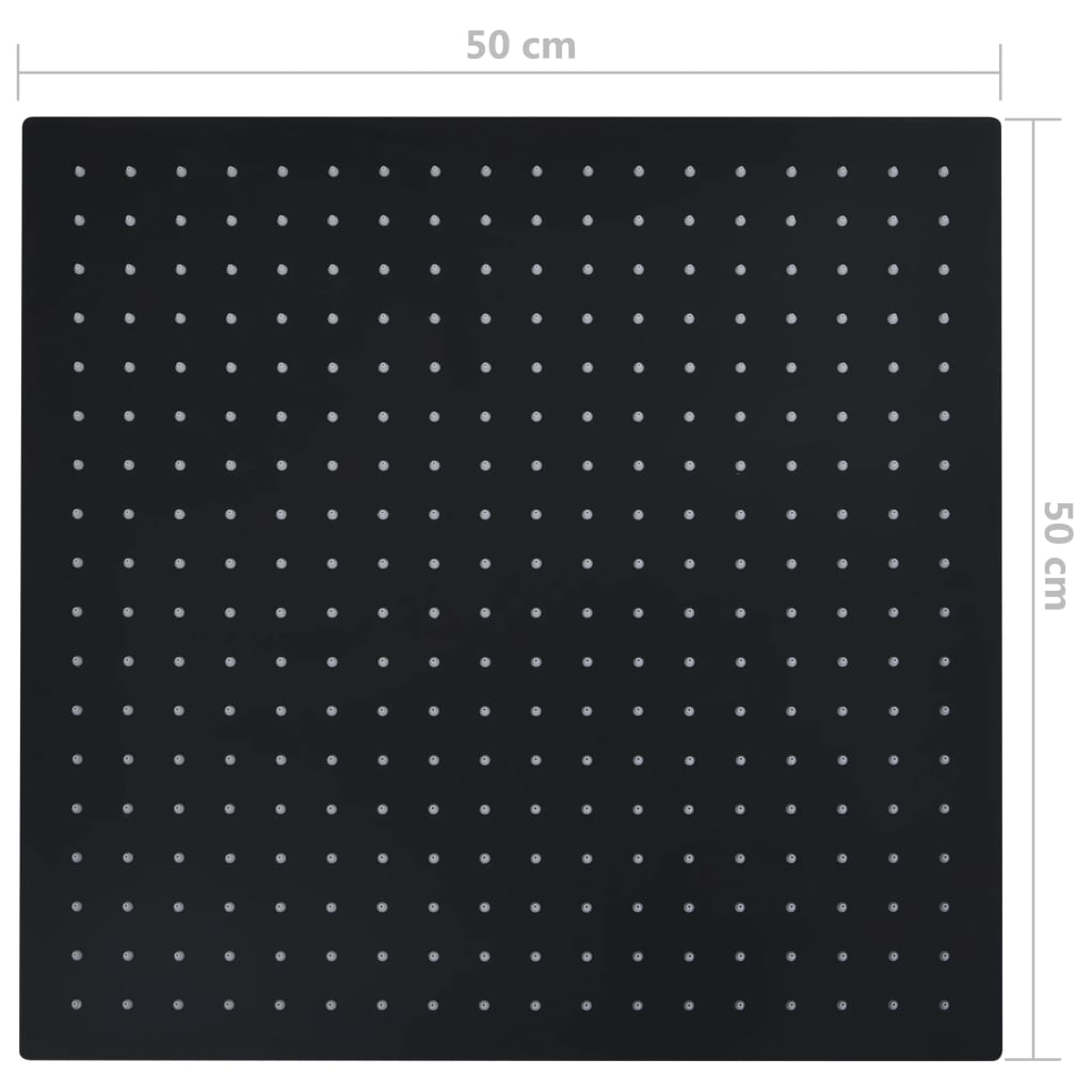 Regendouchekop rond 40 cm roestvrij staal goudkleurig