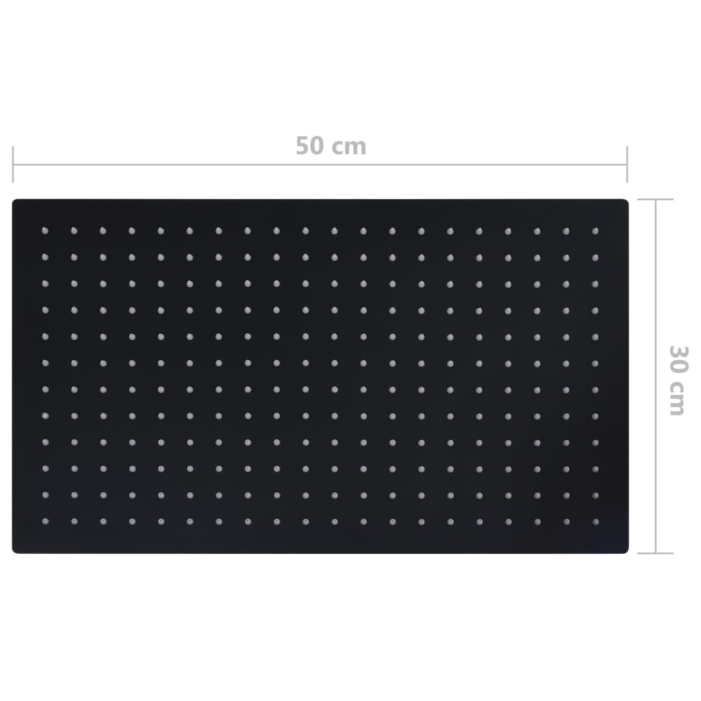 Regendouchekop rond 40 cm roestvrij staal goudkleurig