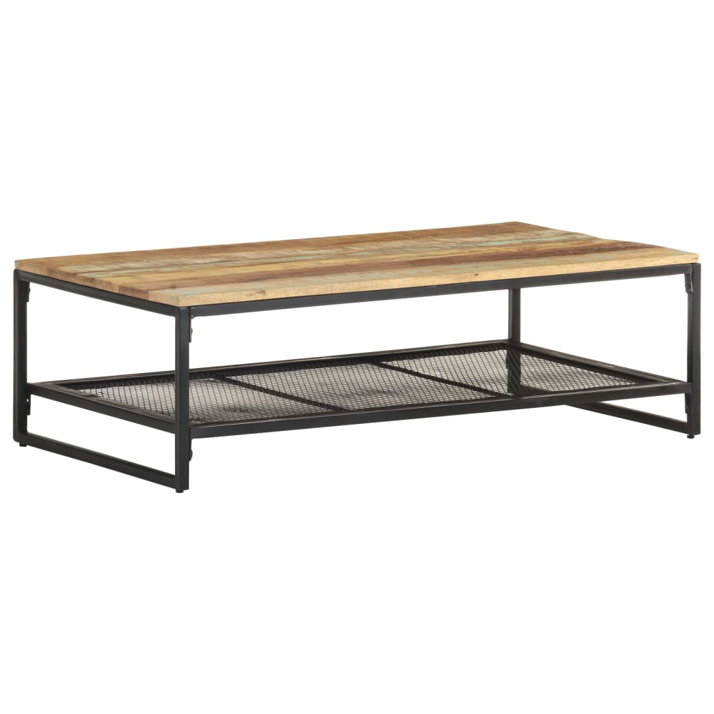 Table basse 110x60x35 cm en bois d'acacia massif