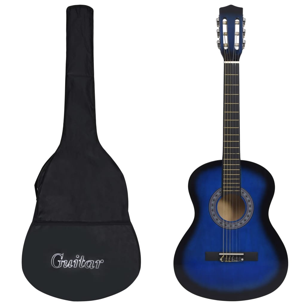 Gitaar klassiek beginner kinderen met tas 1/2 34"