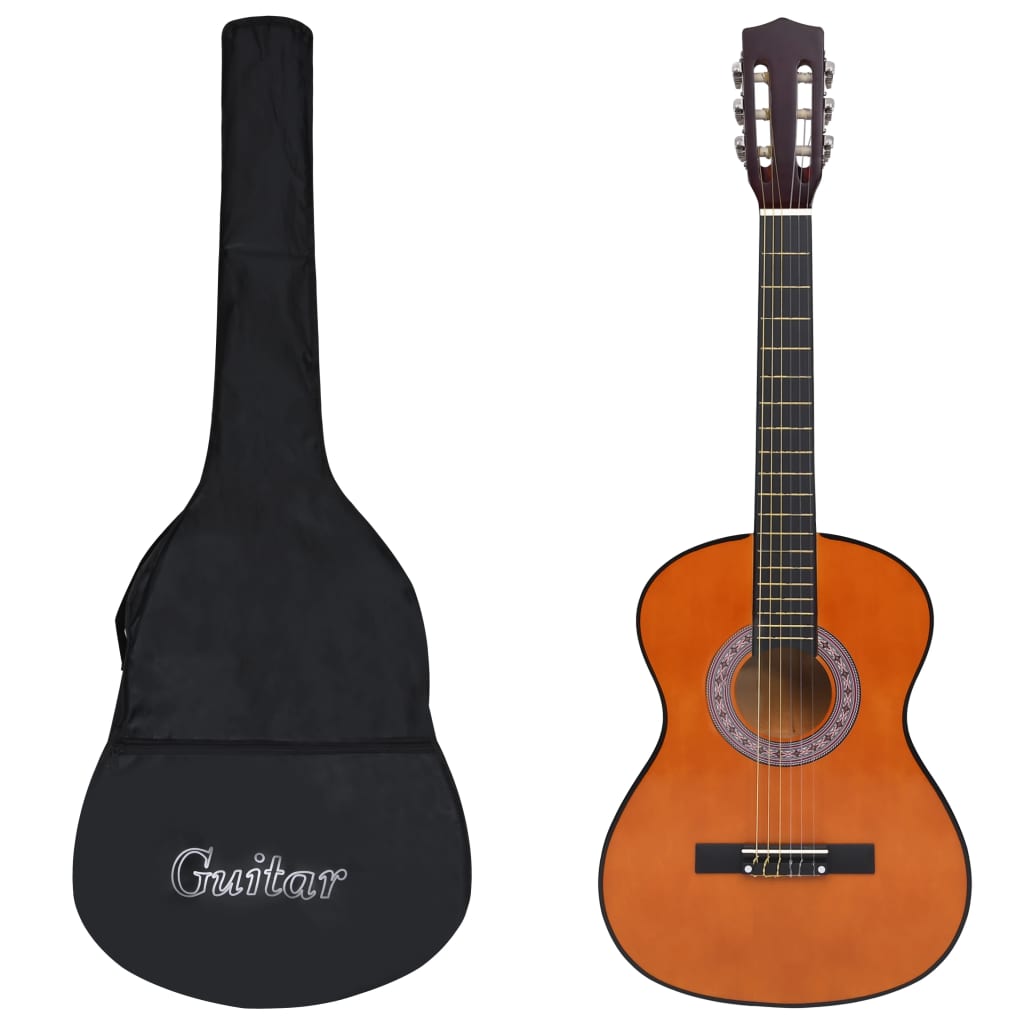 Gitaar klassiek beginner kinderen met tas 1/2 34"