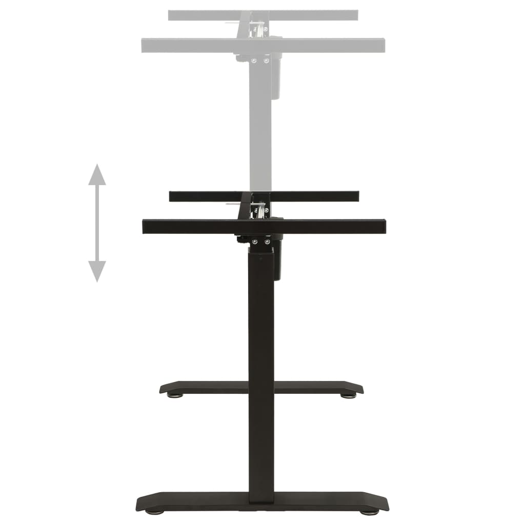 Structure de bureau assis-debout motorisée électriquement