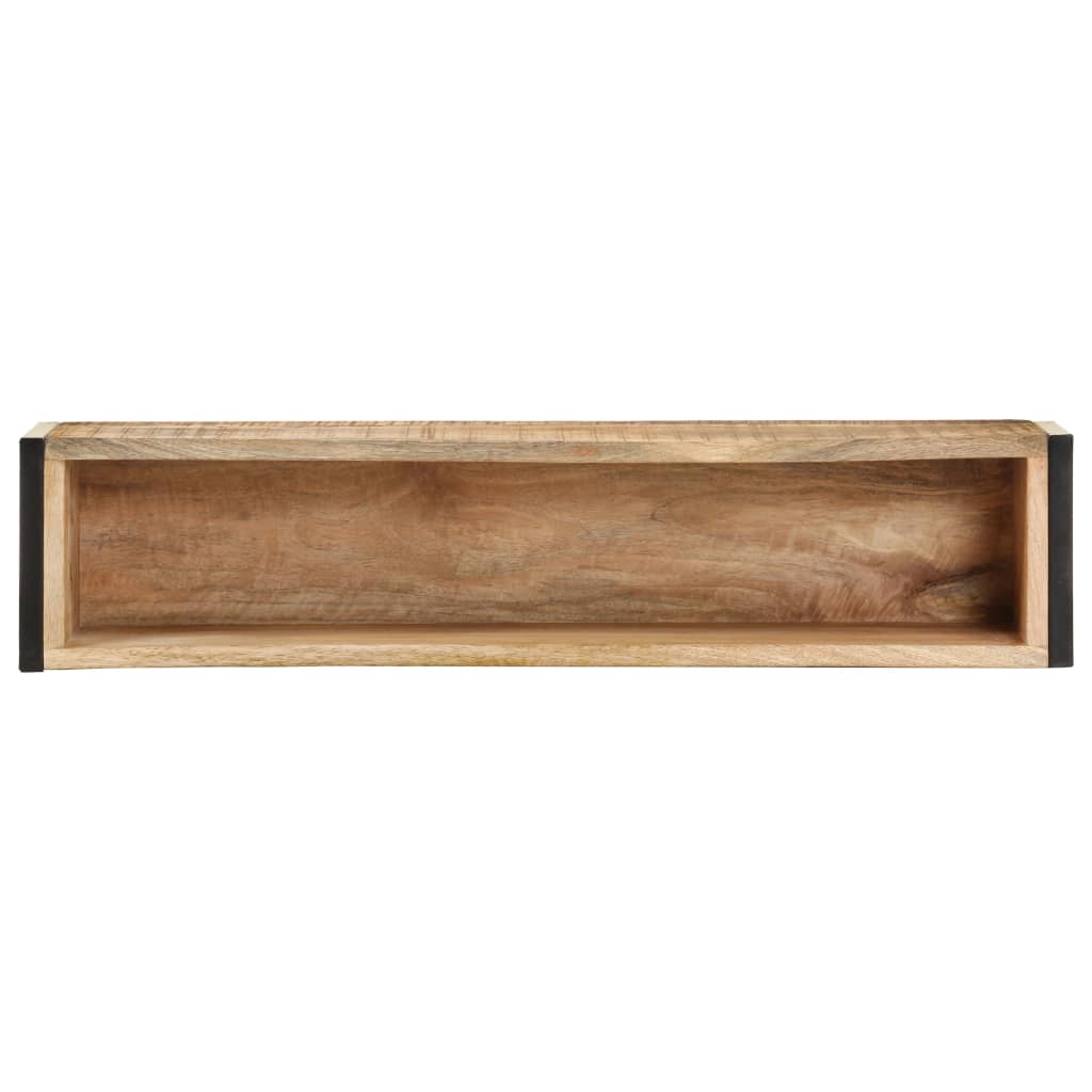 Jardinière 60x20x68 cm bois massif recyclé