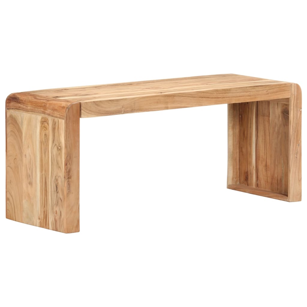 Banc 160x38x45 cm en bois d'acacia massif