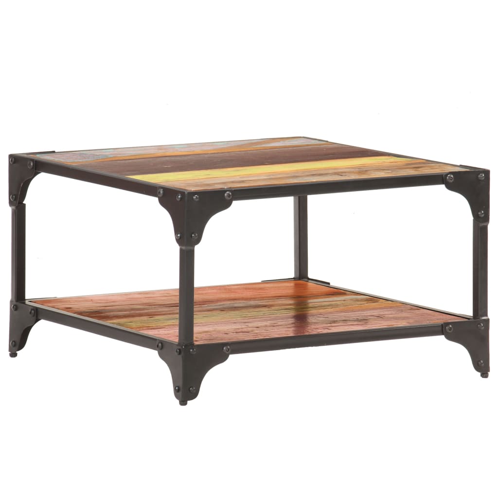 Table basse 60x60x35 cm en manguier massif