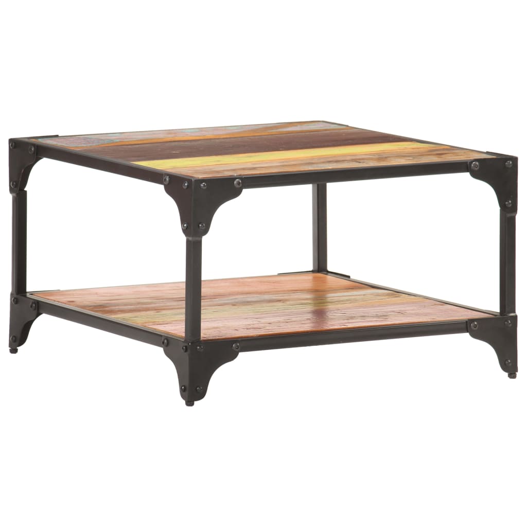 Table basse 60x60x35 cm en manguier massif