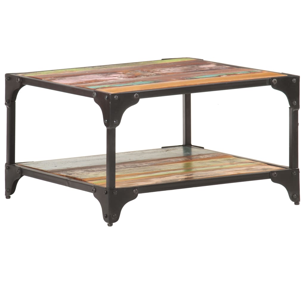 Table basse 60x60x35 cm en manguier massif