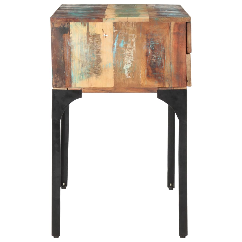 Bureau 118x48x75 cm massief gerecycled hout