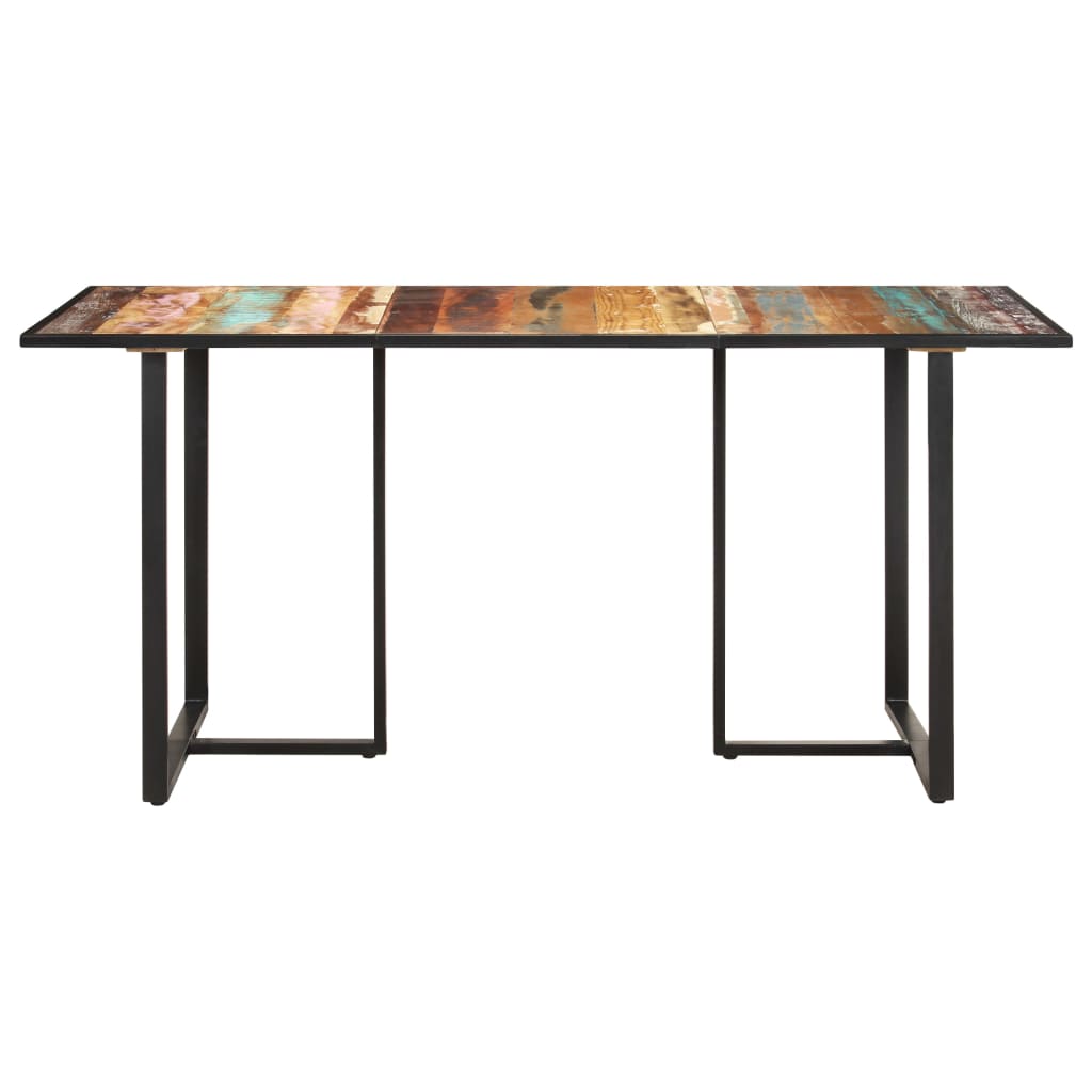 Eettafel 160 cm massief gerecycled hout