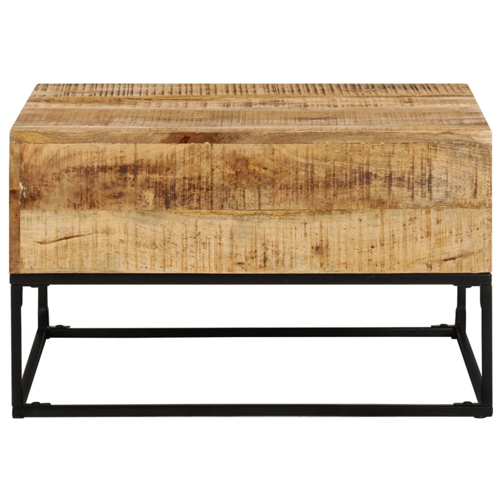 Table basse 68x68x41 cm en bois d'acacia massif