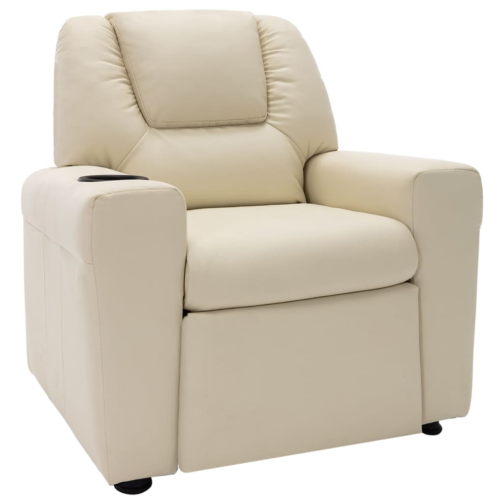 Fauteuil enfant réglable en simili cuir