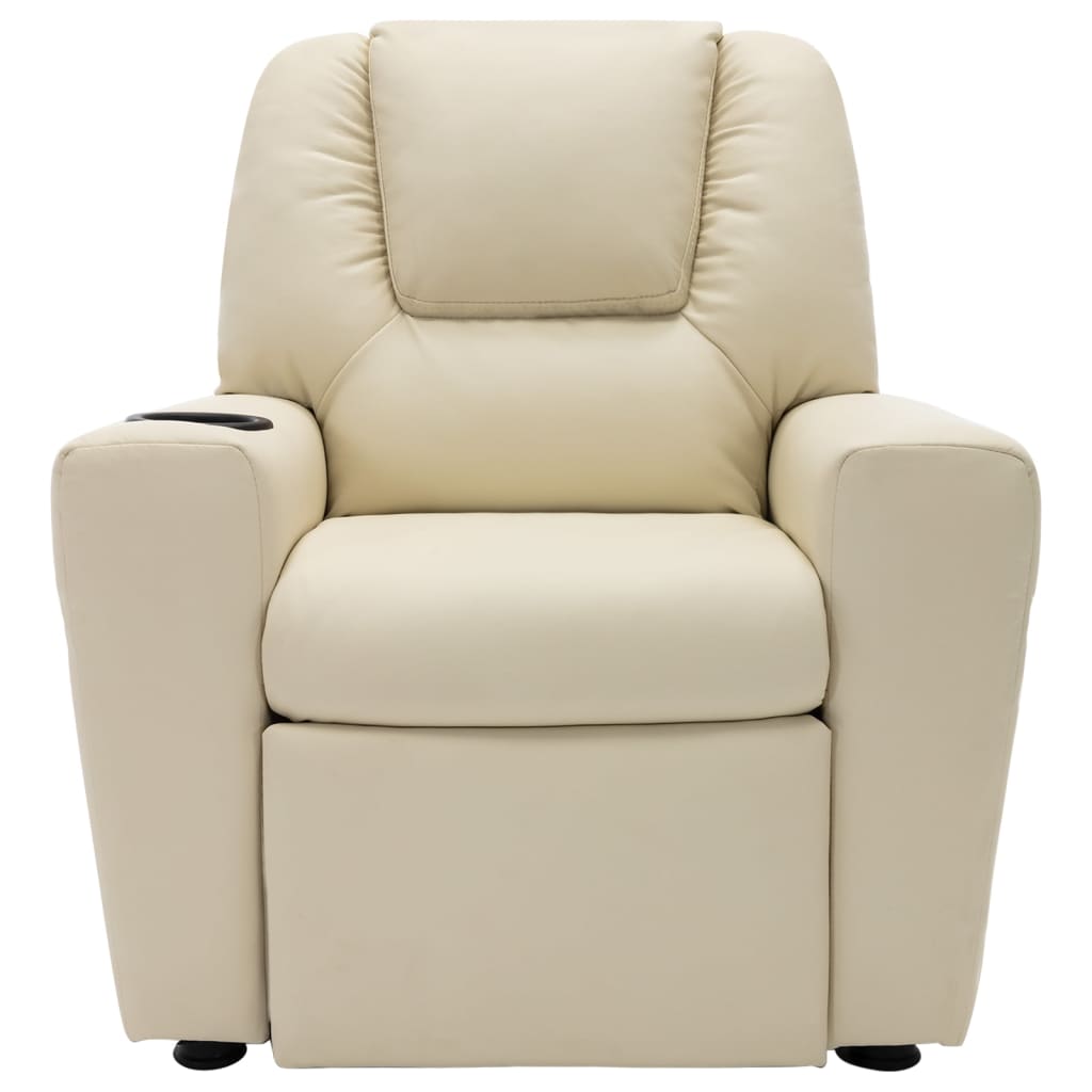 Fauteuil enfant réglable en simili cuir