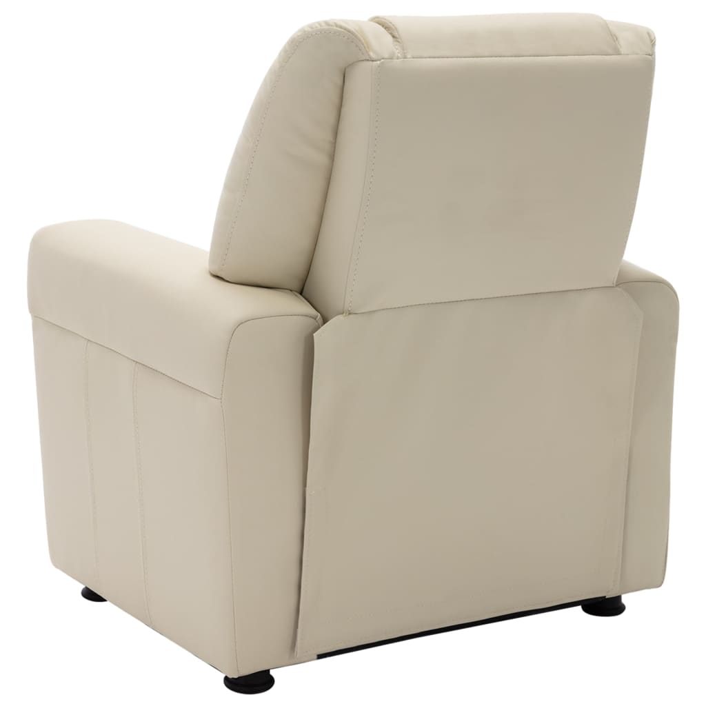 Fauteuil enfant réglable en simili cuir