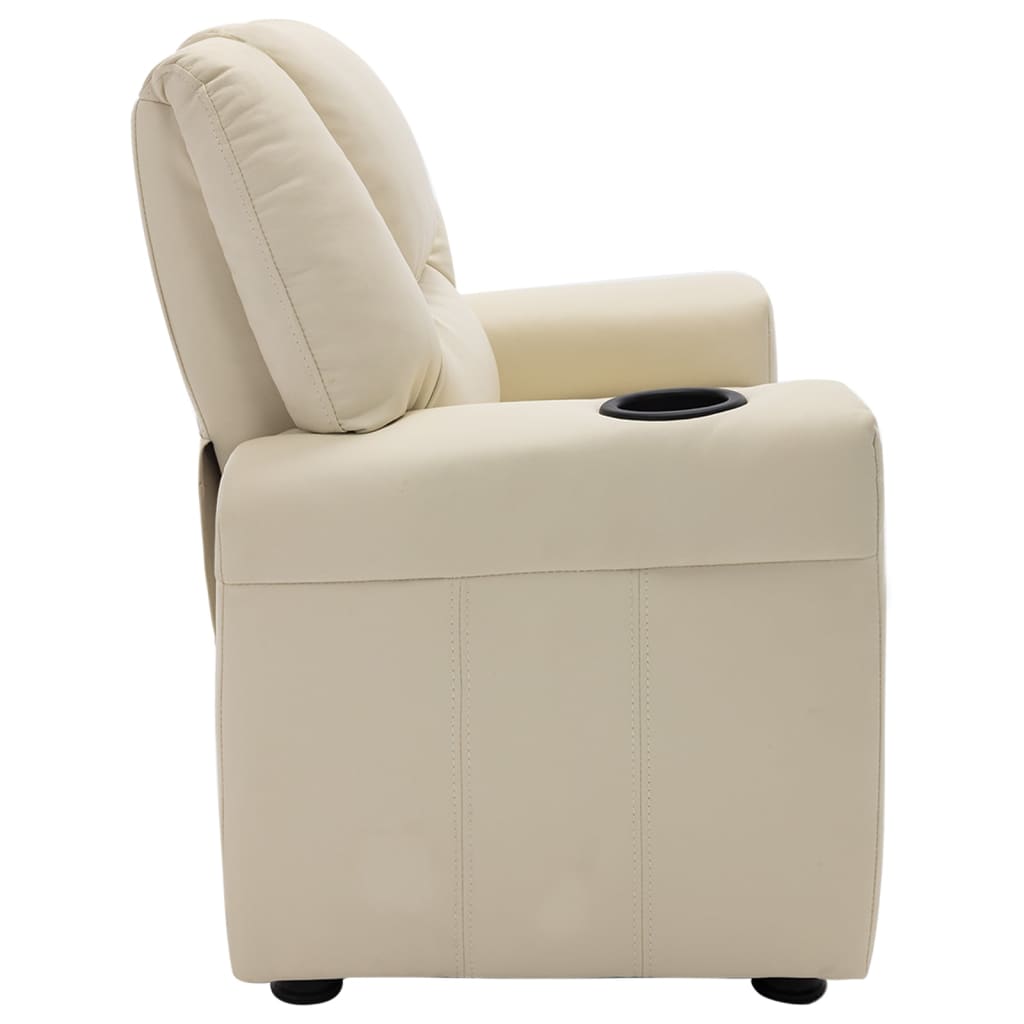 Fauteuil enfant réglable en simili cuir