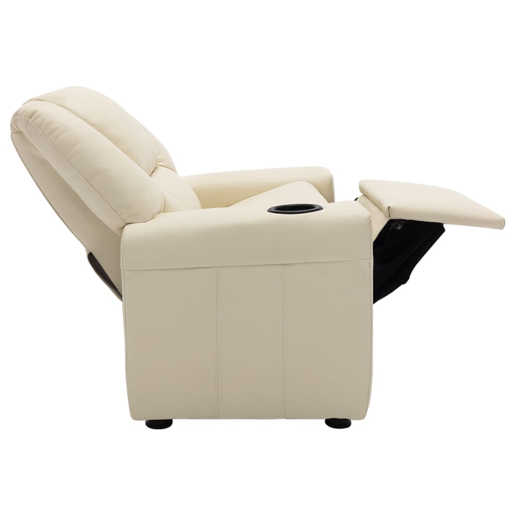 Fauteuil enfant réglable en simili cuir