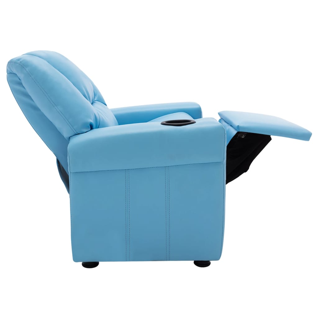 Fauteuil enfant réglable en simili cuir