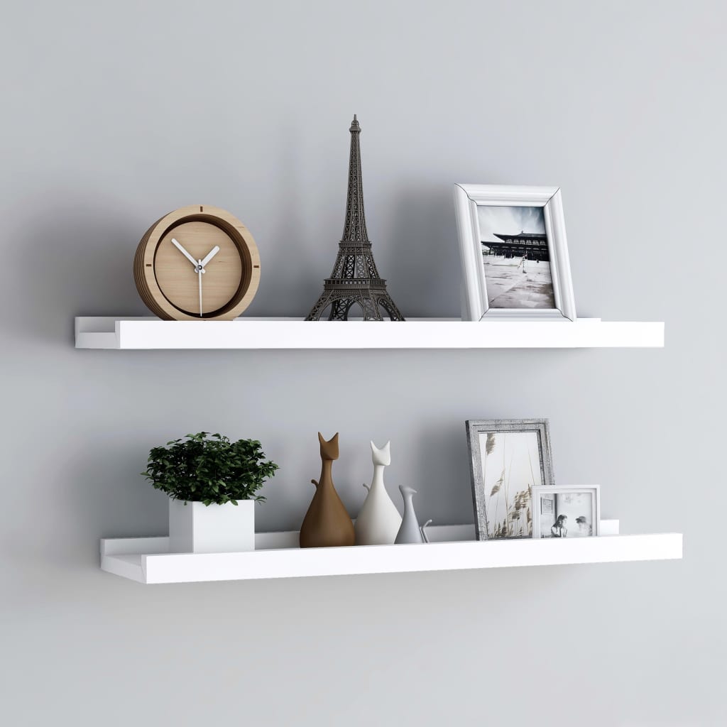 Fotoplanken 2 st 60x9x3 cm MDF